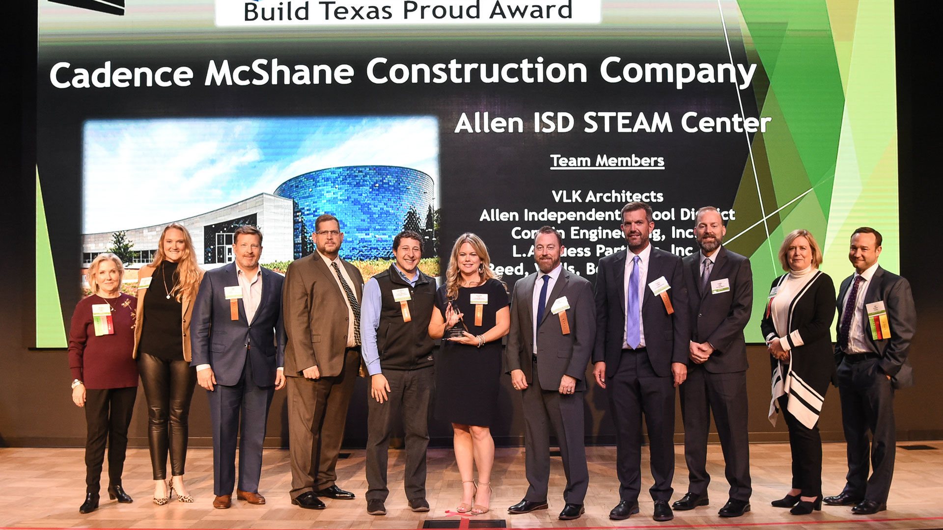 TEXO Build Texas Proud Award